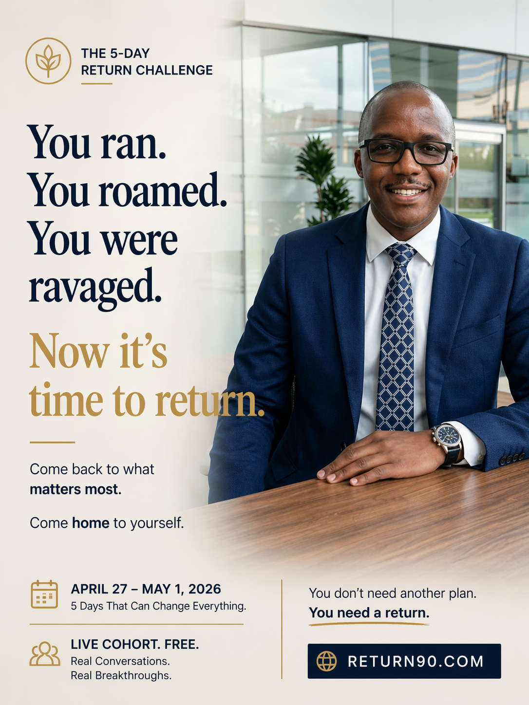 Dr. Job Mogire, MD — The 5-Day Return Challenge